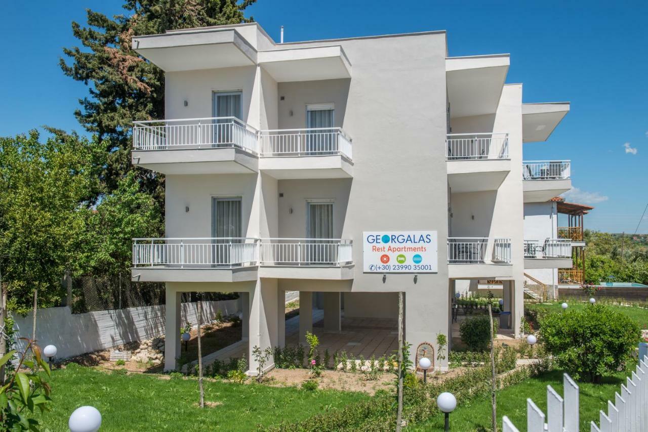 Georgalas Rest Apartments Nea Kallikrateia Zewnętrze zdjęcie